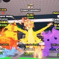 dragon cannelloni 2.1B s Gold (Секретный персонаж) — Roblox, лот №227435
