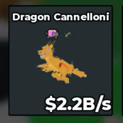 Dragon Cannelloni 2.2B s (Секретный персонаж) — Roblox, лот №227437