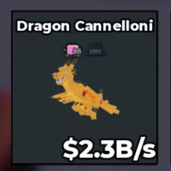 Dragon Cannelloni 2.3B s (Секретный персонаж) — Roblox, лот №227443