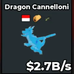 Dragon Cannelloni 2.7B s (Секретный персонаж) — Roblox, лот №227455