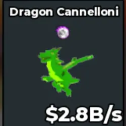 Dragon Cannelloni 2.8b s (Секретный персонаж) — Roblox, лот №227460