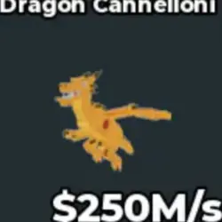Dragon Cannelloni 250 (Секретный персонаж) — Roblox, лот №227465
