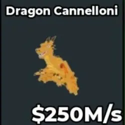 DRAGON CANNELLONI 250 M S (Секретный персонаж) — Roblox, лот №227467