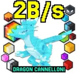 Dragon Cannelloni 2B s Diamond (Секретный персонаж) — Roblox, лот №227489