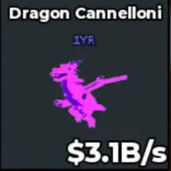 Dragon Cannelloni 3.1B s ( Galaxy, 1YR trait ) (Секретный п… — Roblox, лот №227497