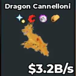 Dragon Cannelloni 3.2B s (Секретный персонаж) — Roblox, лот №227500