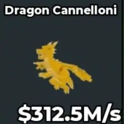 DRAGON CANNELLONI 312.5 M S (Секретный персонаж) — Roblox, лот №227510
