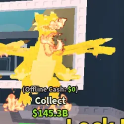 Dragon Cannelloni 312.5M s Gold (Секретный персонаж) — Roblox, лот №227512