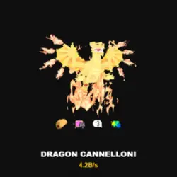 Dragon Cannelloni 4.2B s (Секретный персонаж) — Roblox, лот №227520