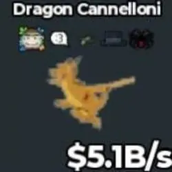Dragon Cannelloni 5.1B s Clean Trait KennCello (Секретный п… — Roblox, лот №227533