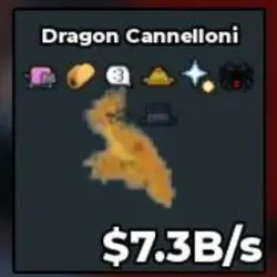Dragon Cannelloni 7.3B s zidan (Секретный персонаж) — Roblox, лот №227442