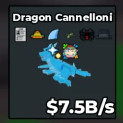 Dragon Cannelloni 7.5B s (Секретный персонаж) — Roblox, лот №227444