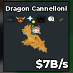 Dragon Cannelloni 7B s (Секретный персонаж) — Roblox, лот №227453