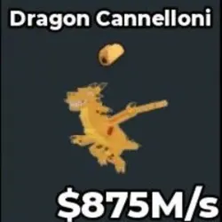 DRAGON CANNELLONI 875 M S (Секретный персонаж) — Roblox, лот №227461