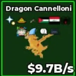 Dragon Cannelloni 9.7B s Clean Trait With 2 Flag Trait Ahya… — Roblox, лот №227469