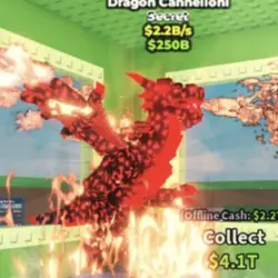 Dragon Cannelloni Cursed $2.2B s Secret Exclusive (Секретны… — Roblox, лот №227557