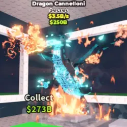 Dragon Cannelloni Cyber 3.5b s (Секретный персонаж) — Roblox, лот №227564