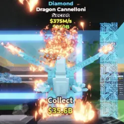 Dragon Cannelloni Diamond $375M s Secret Exclusive (Секретн… — Roblox, лот №227569