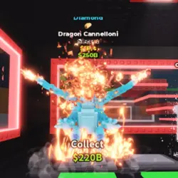 Dragon Cannelloni Diamond 1B s (Секретный персонаж) — Roblox, лот №227570