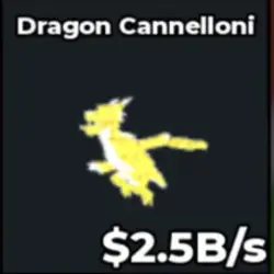 Dragon Cannelloni Divine 2.5B S (Секретный персонаж) — Roblox, лот №227575