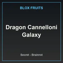 Dragon Cannelloni Galaxy (Секретный персонаж) — Roblox, лот №227577