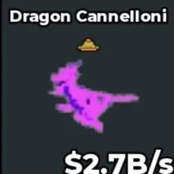 Dragon Cannelloni Galaxy 2.7B s #ARY9 (Секретный персонаж) — Roblox, лот №227580