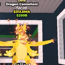 Dragon cannelloni Gold 312.5M s (Секретный персонаж) — Roblox, лот №227592