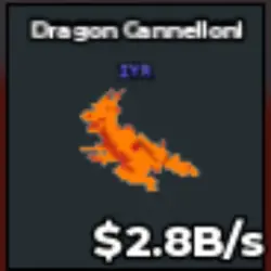 Dragon Cannelloni Lava 2.8B s #CONG (Секретный персонаж) — Roblox, лот №227600