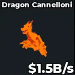 Dragon Cannelloni Lava Instan (Секретный персонаж) — Roblox, лот №227601