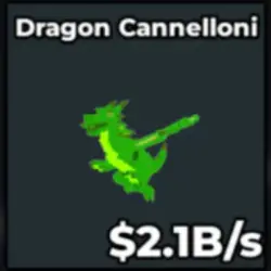 Dragon Cannelloni Radioactive (Секретный персонаж) — Roblox, лот №227609