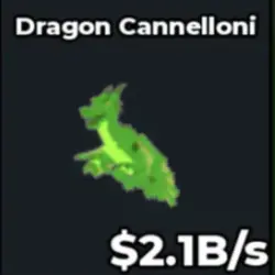 Dragon Cannelloni Radioactive 2.1B S (Секретный персонаж) — Roblox, лот №227611