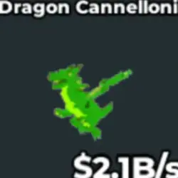 Dragon Cannelloni Radioactive Instan (Секретный персонаж) — Roblox, лот №227613