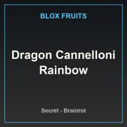 Dragon Cannelloni Rainbow (Секретный персонаж) — Roblox, лот №227614