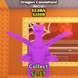 Dragon Cannelloni Rainbow 2.5B S (Секретный персонаж) — Roblox, лот №227615