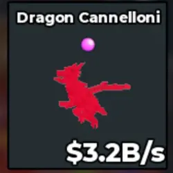 Dragon Cannelloni Rainbow 3,2B s With 1 Trait (Секретный пе… — Roblox, лот №227616
