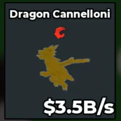 Dragon Cannelloni Rainbow 3.5B s (Секретный персонаж) — Roblox, лот №227617