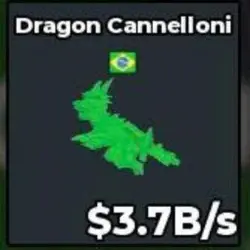 Dragon Cannelloni Rainbow Brazil Trait 3.7B S (Секретный пе… — Roblox, лот №227619