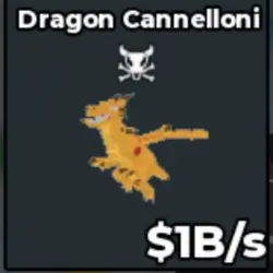 Dragon Cannelloni with Skeleton Extinct Trait (Секретный пе… — Roblox, лот №227634