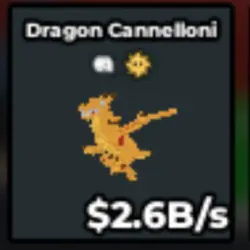 dragon cannelloni with SUN AND GITATO (;3) trait 2.6B s rea… — Roblox, лот №227639