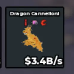 dragon cannelloni with Tie (Dul Dul Dul), Cyan CAT, Crab Tr… — Roblox, лот №227641