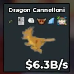 Dragon Canneloni 6.3B s with 6 Trait, Good Trait RAF (Секре… — Roblox, лот №227654