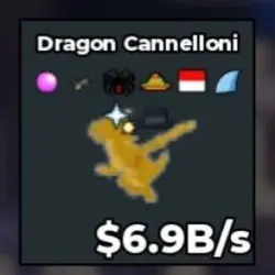 Dragon Canneloni 6.9B s with 8 Trait, Good and Clear Trait … — Roblox, лот №227656