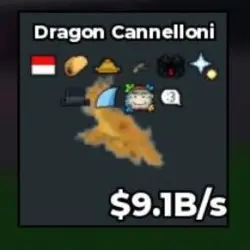 Dragon Canneloni 9.1B s with 10 Trait RAF (Секретный персон… — Roblox, лот №227658
