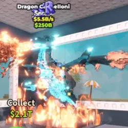 Dragon Canneloni Cyber 5.5 Trait (Секретный персонаж) — Roblox, лот №227661