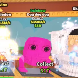 Dug Dug Dug 350M s [RAINBOW] (Секретный персонаж) — Roblox, лот №227696