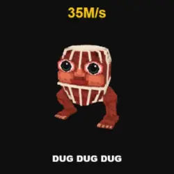 Dug dug dug 35M s (Секретный персонаж) — Roblox, лот №227697