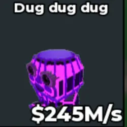 dug dug dug galaxy (Секретный персонаж) — Roblox, лот №227703
