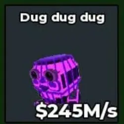 Dug dug dug galaxy 245M S xln (Секретный персонаж) — Roblox, лот №227704