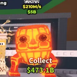 Dug dug dug Lava 210.0M s (Секретный персонаж) — Roblox, лот №227707