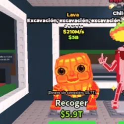 Dug dug dug Lava 210M s (Секретный персонаж) — Roblox, лот №227708